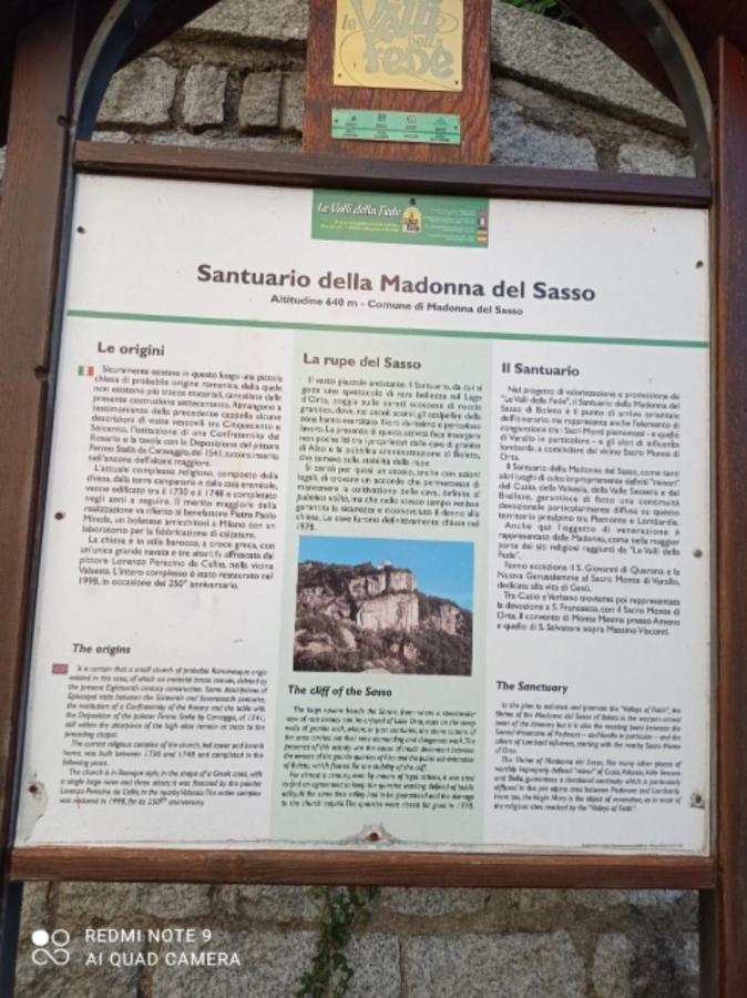 Ferienwohnung Casa Terry Madonna Del Sasso Exterior foto